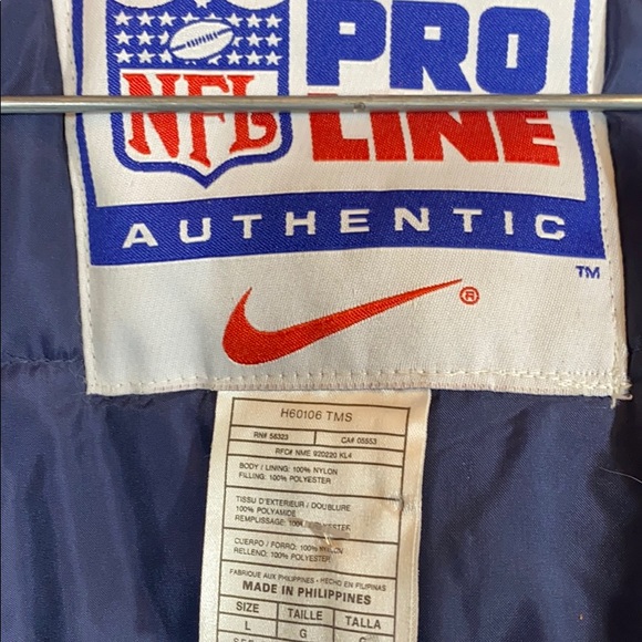 Nike NFL pro line vtg Broncos jacket size Large - Picture 15 of 16